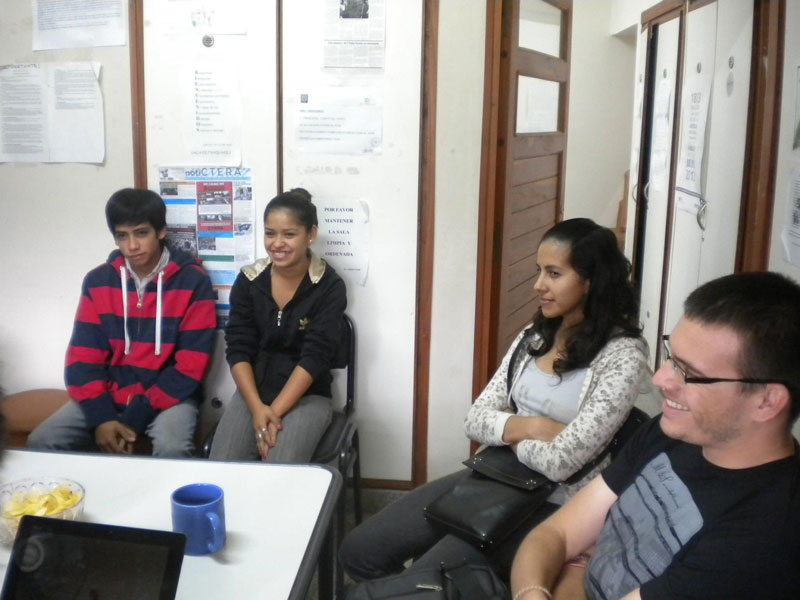 Taller de Radio por la Memoria, enero de 2013
